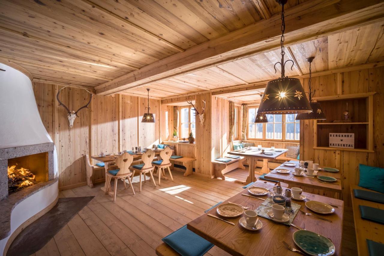 Berg'K'Hof Kaisertal - Alpine Hideaway 에브스 외부 사진